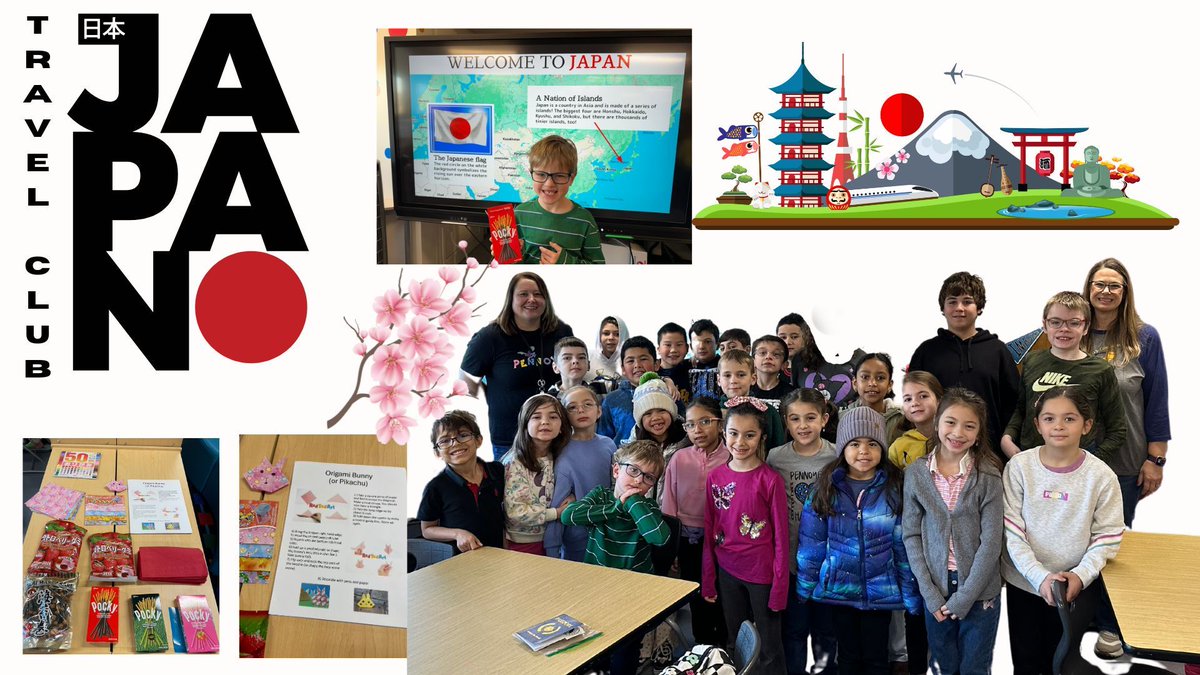 📚✈️✨ Travel Club Adventure: Japan Edition! 🇯🇵✨

Our Travel Club just had the most amazing adventure in Japan! We explored Japan’s culture, landmarks, and even tried some authentic Japanese snacks! 🍡 Now, the big question… Where will our next adventure take us? #PennoyerPride