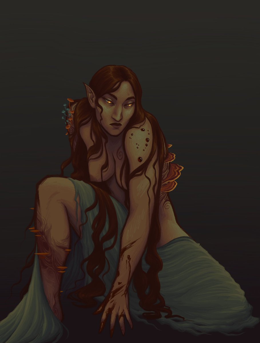 tauriel, rotting princess of the greenwood —— for <a href="/itariilles/">cuiviénen shore ghost🪞🌾</a> ✧