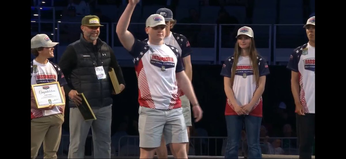 CFfishingteam's tweet photo. Congratulations Kael Moore!

The first @bassmaster High School All-American from the state of Iowa!

Well earned!! https://t.co/YXXLdIhA3A
