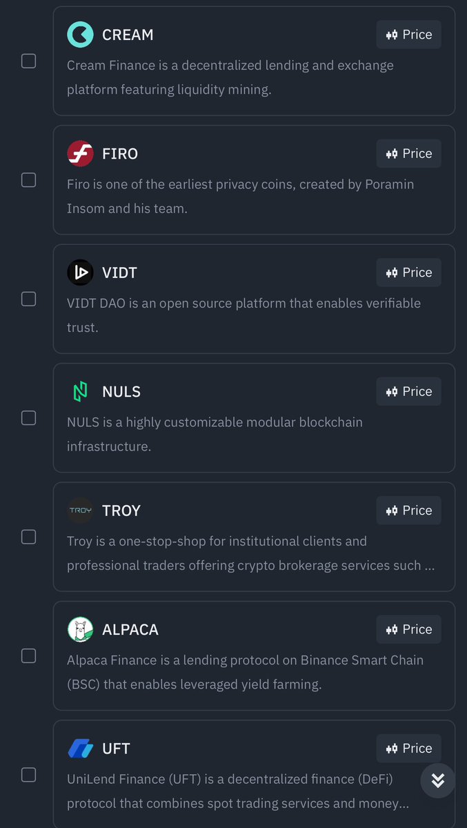 CryptoEnAfrique's tweet image. #Binance a lancé également un vote pour Delister des projets. Lorsque vous holdez un jeton il est important de suivre les actualités. C’est à cause des truc imprévus comme ceci que même si vous avez pris un projet sur #IrisApp il faut toujours le monitorer. Si l’un de vos jetons