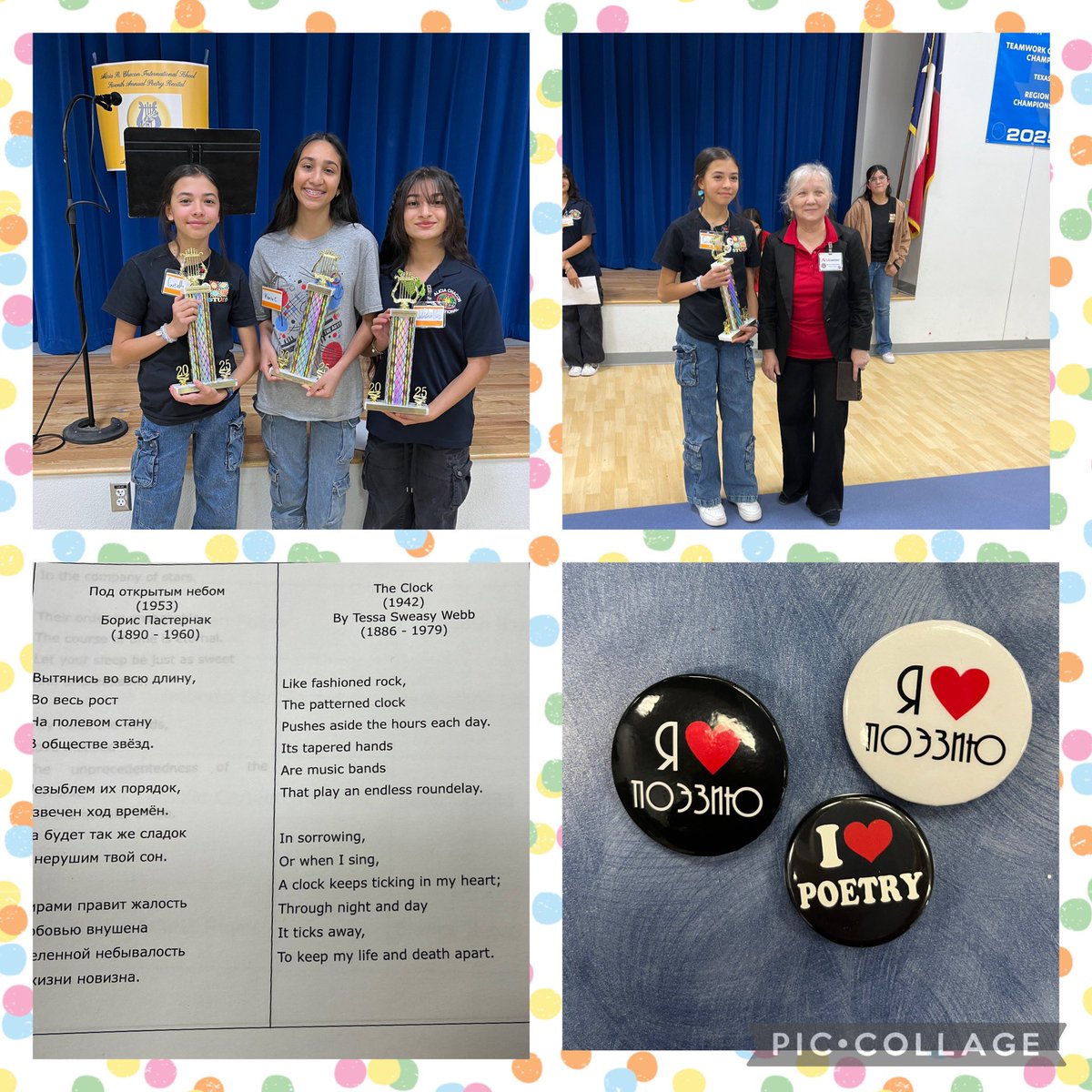ARCLibrary (@arc_library) on Twitter photo Our Explorers celebrated World Poetry Day with a recital. They recited poems in Spanish, English and Russian. Congratulations to our winners!🎉❤️📚<a href="/ARCESYISD/">Alicia R. Chacón</a> <a href="/YISDLibServices/">YISD Library Services</a> Our Explorers celebrated World Poetry Day with a recital. They recited poems in Spanish, English and Russian. Congratulations to our winners!🎉❤️📚<a href="/ARCESYISD/">Alicia R. Chacón</a> <a href="/YISDLibServices/">YISD Library Services</a>
