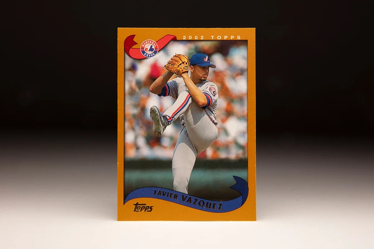 A workhorse starting pitcher who emerged from the legendary Expos farm system of the 1990s, Javier Vázquez retired with more wins and strikeouts than any other Puerto Rican-born pitcher.

#CardCorner » ow.ly/nwxW50Vm8JP
