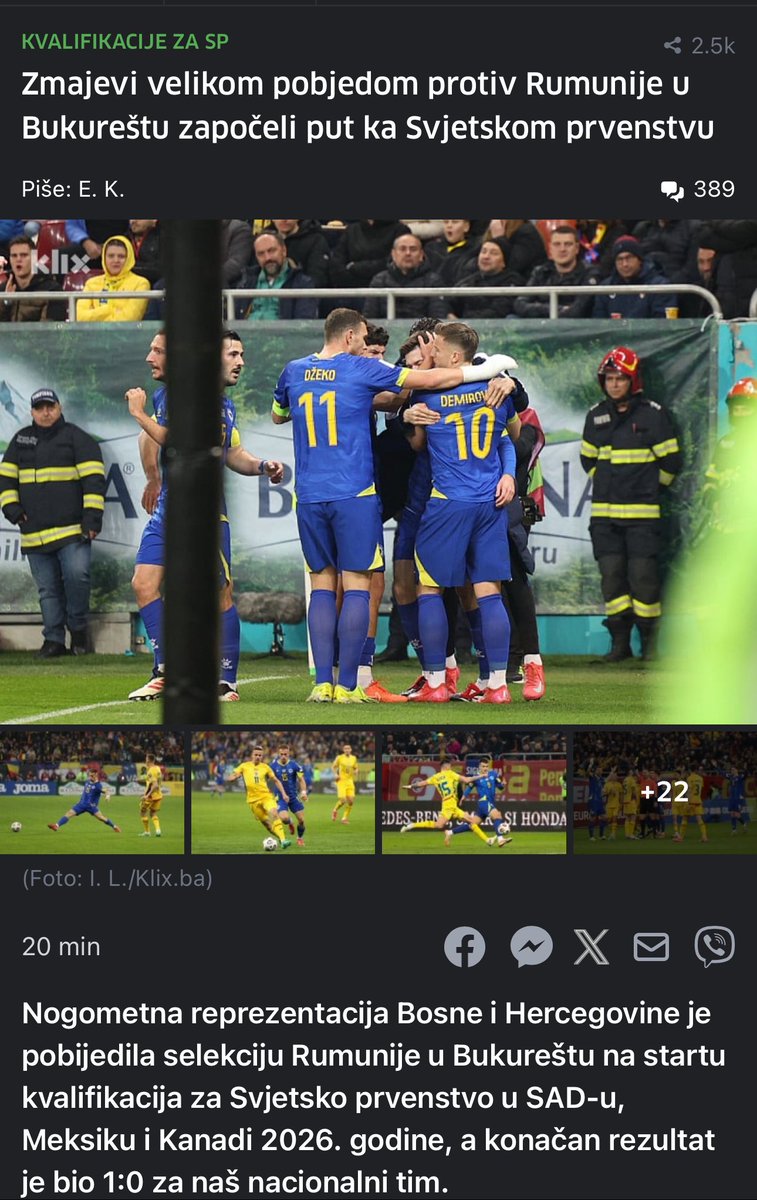 mesapargan's tweet photo. Bravo zmajevi! https://t.co/MhAUbMneg0
