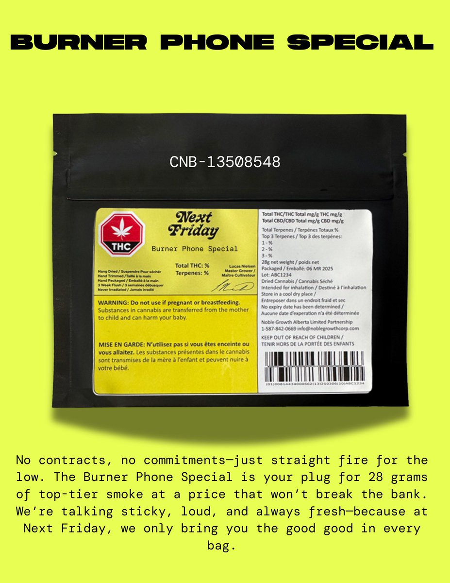 Next Friday Canada tweet media