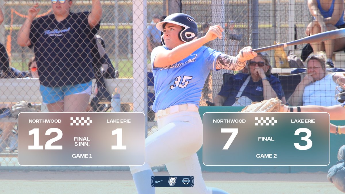 Northwood Athletics (@nutimberwolves) on Twitter photo 🥎 FINAL | <a href="/Northwoodsball/">Northwood Softball</a> Takes Care Of Business, Earning Series Sweep At Lake Erie!
#RollTimbys🐺 gonorthwood.com/x/cr07w 🥎 FINAL | <a href="/Northwoodsball/">Northwood Softball</a> Takes Care Of Business, Earning Series Sweep At Lake Erie!
#RollTimbys🐺 gonorthwood.com/x/cr07w
