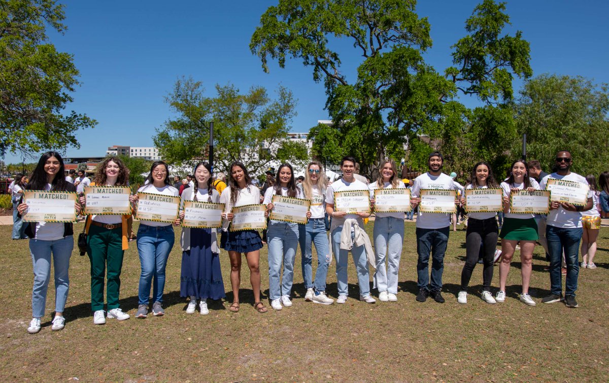 Charles J. Lockwood (@lockwood_md) on Twitter photo I’d like to give a special shout out to the 18 members of the <a href="/USFHealthMed/">USF Health Medicine</a> Class of 2025 who are staying home to do their residency training <a href="/USFHealth/">USF Health</a>! We are delighted to have you among the physician leaders of tomorrow! bit.ly/4iK6uij #match2025 #GoBulls I’d like to give a special shout out to the 18 members of the <a href="/USFHealthMed/">USF Health Medicine</a> Class of 2025 who are staying home to do their residency training <a href="/USFHealth/">USF Health</a>! We are delighted to have you among the physician leaders of tomorrow! bit.ly/4iK6uij #match2025 #GoBulls
