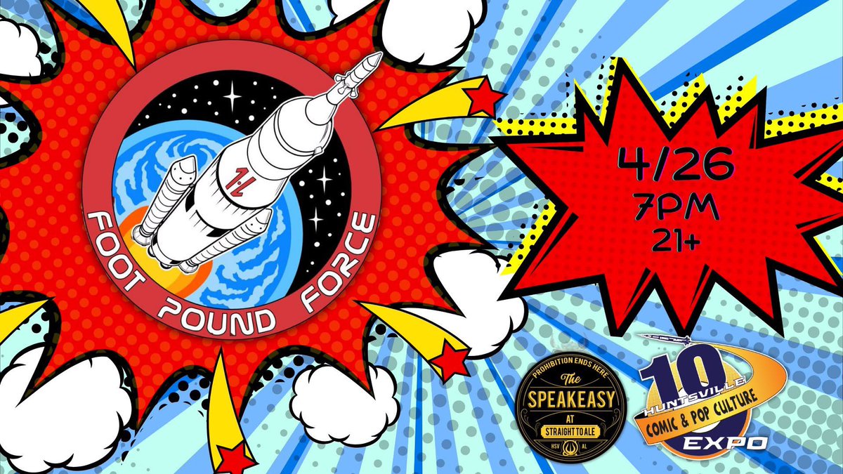 We now have speakeasy shows on March 29 and April 26!