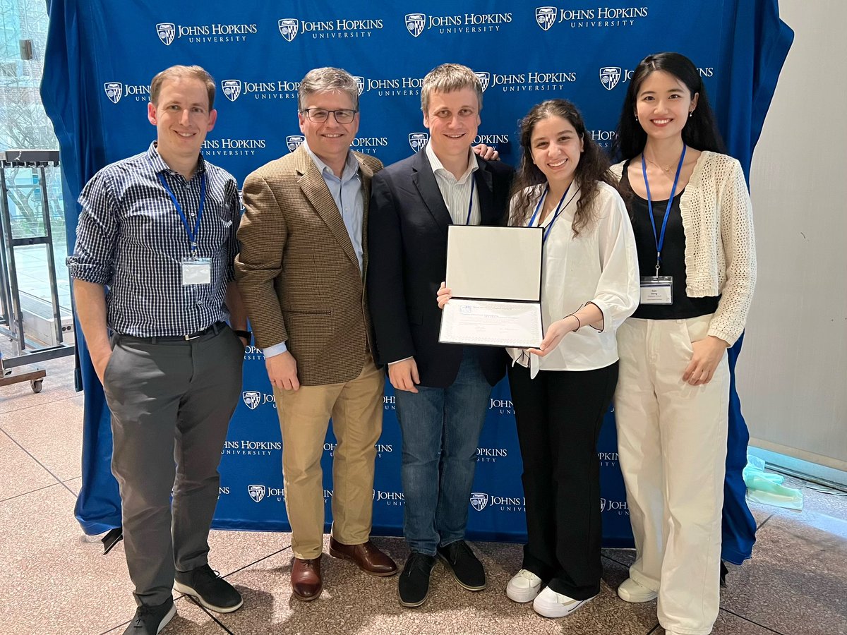 SijiaGeng's tweet photo. JHU ECE successfully hosted the 59th CISS conference featuring four terrific plenary talks by Gil Zussman (Columbia), Jessika Trancik (MIT), Elad Hazan (Princeton) and Daniel Kammen (UCB). It is a long-standing conference alternating between JHU and Princeton. See you next year! https://t.co/5zQ2SHtW9B