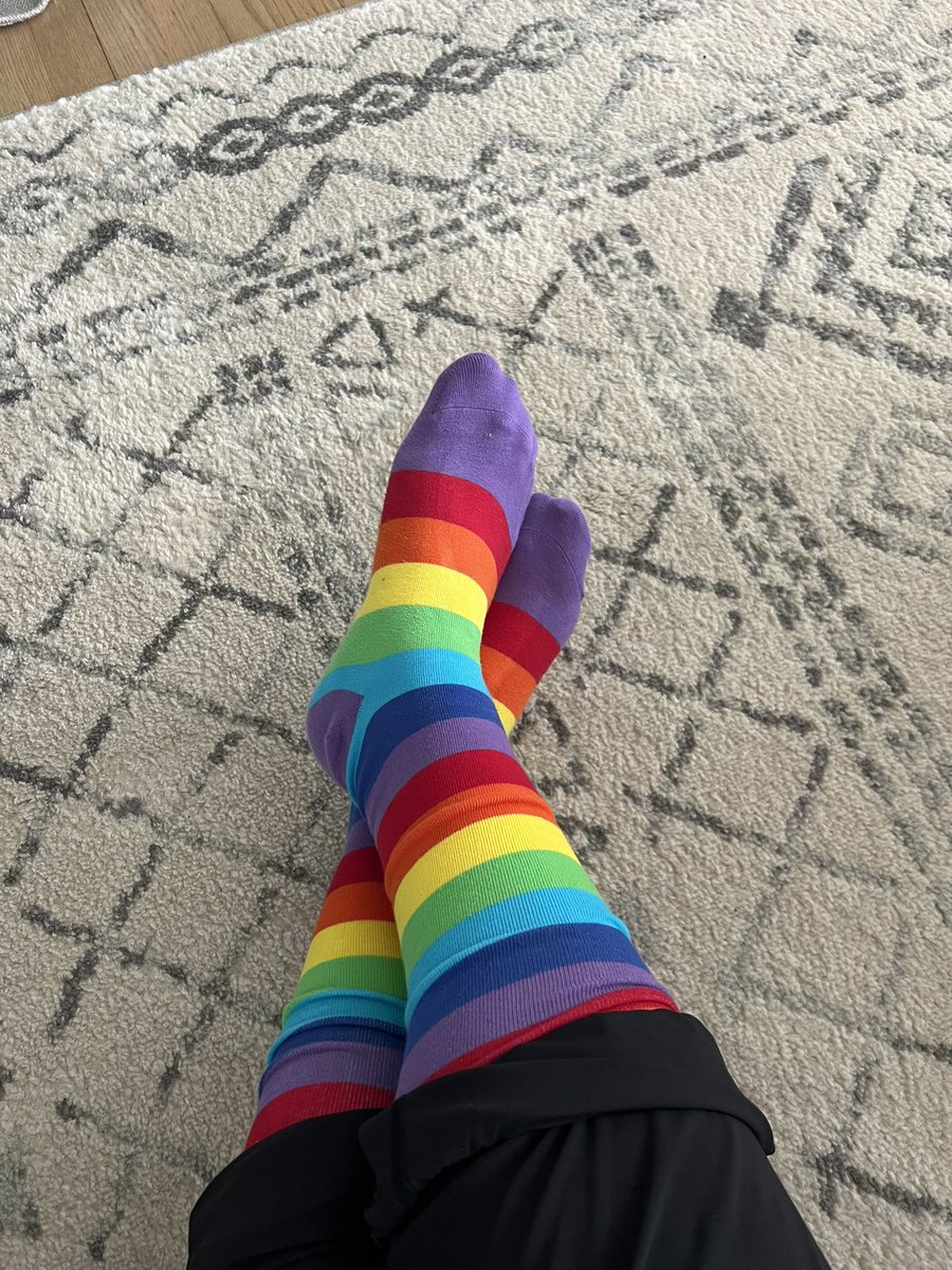 Rocked my socks for #worlddownsyndromeday2025 😊