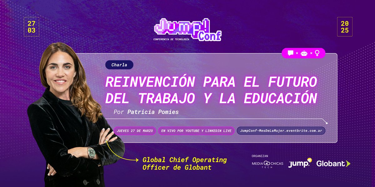 JUMP! Conferencia de Tecnología tweet media