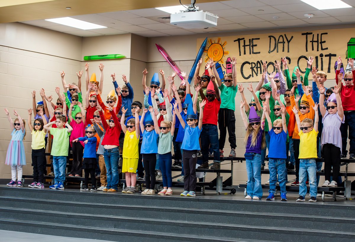 CCPS Music- Mary Lauren Samplaski (@ccps_music) on Twitter photo Our first graders put on an AMAZING performance of The Day the Crayons Quit the Musical!! We are so proud of how hard they have worked!! Bravo!!👏🎶 <a href="/cullmanprimary/">Cullman City Primary</a> <a href="/eshaddix1/">Elizabeth Shaddix, Ed.D, NBCT</a> #bestwe Our first graders put on an AMAZING performance of The Day the Crayons Quit the Musical!! We are so proud of how hard they have worked!! Bravo!!👏🎶 <a href="/cullmanprimary/">Cullman City Primary</a> <a href="/eshaddix1/">Elizabeth Shaddix, Ed.D, NBCT</a> #bestwe