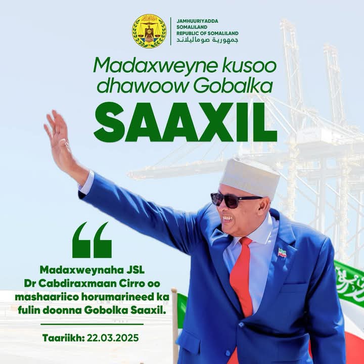 Welcome Mr.President 
<a href="/Abdirahmanirro/">Cabdiraxmaan Cirro</a>
