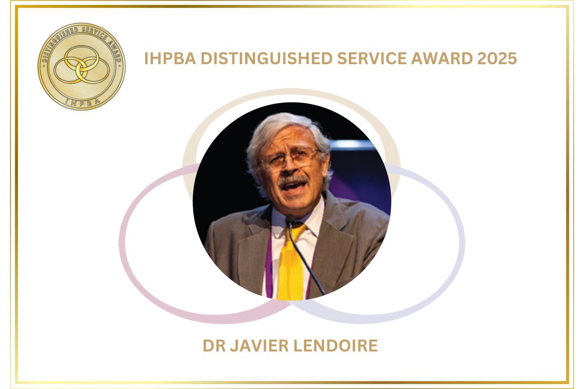 IHPBA (@ihpba) on Twitter photo โญ๏ธ๐๐ก๐ ๐๐๐๐ ๐๐๐๐๐ ๐๐ข๐ฌ๐ญ๐ข๐ง๐ ๐ฎ๐ข๐ฌ๐ก๐๐ ๐๐๐ซ๐ฏ๐ข๐๐ ๐๐๐๐๐ฅ โญ๏ธ is awarded to Dr. Javier Lendoire. We are delighted to honor Dr. Lendoire's outstanding achievements. To read the full citation please visit here: ๐tinyurl.com/yt2r8rvz โญ๏ธ๐๐ก๐ ๐๐๐๐ ๐๐๐๐๐ ๐๐ข๐ฌ๐ญ๐ข๐ง๐ ๐ฎ๐ข๐ฌ๐ก๐๐ ๐๐๐ซ๐ฏ๐ข๐๐ ๐๐๐๐๐ฅ โญ๏ธ is awarded to Dr. Javier Lendoire. We are delighted to honor Dr. Lendoire's outstanding achievements. To read the full citation please visit here: ๐tinyurl.com/yt2r8rvz