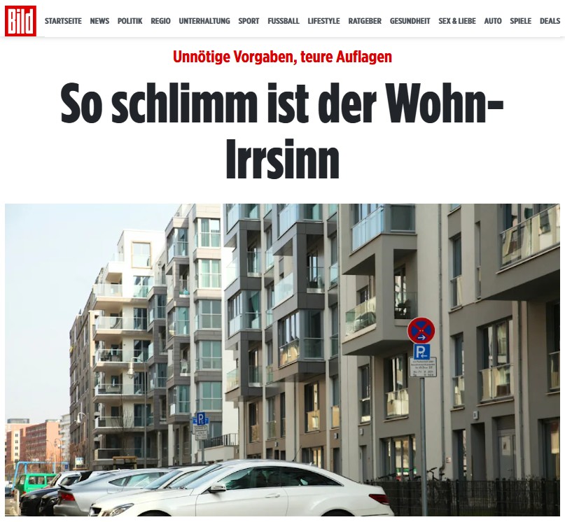 GRosenhainer's tweet image. "Wohnen und Bauen sind so teuer wie nie – Grund dafür ist neben hohen Grundstückspreisen und Materialkosten auch die deutsche Bürokratie. Ständig neue bautechnische Anforderungen und immer umfassendere Genehmigungsverfahren treiben die Kosten in die Höhe."
#Klimaneutralität