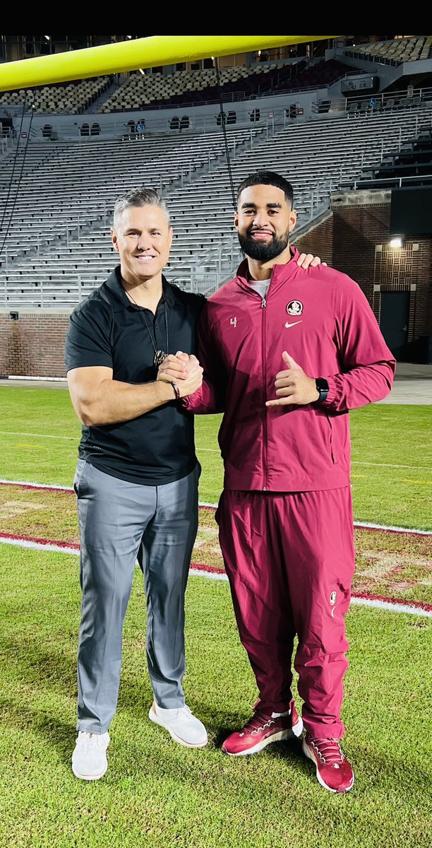 Chris Rix (@coachrix) on Twitter photo Very proud of you DJ. Keep fighting the good fight…I believe your best days are still ahead of you #FSUQBs #AudienceOfOne <a href="/DJUiagalelei/">DJ Uiagalelei</a> <a href="/FSUFootball/">FSU Football</a> Very proud of you DJ. Keep fighting the good fight…I believe your best days are still ahead of you #FSUQBs #AudienceOfOne <a href="/DJUiagalelei/">DJ Uiagalelei</a> <a href="/FSUFootball/">FSU Football</a>