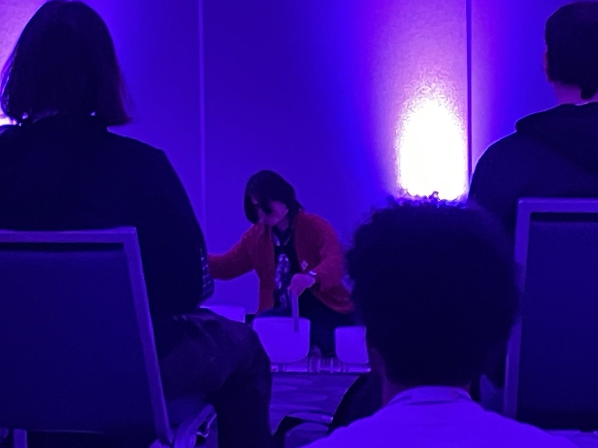 Dr Svetlana Rudenko (@lanarude) on Twitter photo <a href="/Official_GDC/">Game Developers Conference</a> please please please🙏🙏🙏ask #ThatGameStudio to design sound for Moscone West🎶 next time #meditative instead of the hammering disco for 4days😭otherwise- thanks a lot!🥰 <a href="/Official_GDC/">Game Developers Conference</a> please please please🙏🙏🙏ask #ThatGameStudio to design sound for Moscone West🎶 next time #meditative instead of the hammering disco for 4days😭otherwise- thanks a lot!🥰