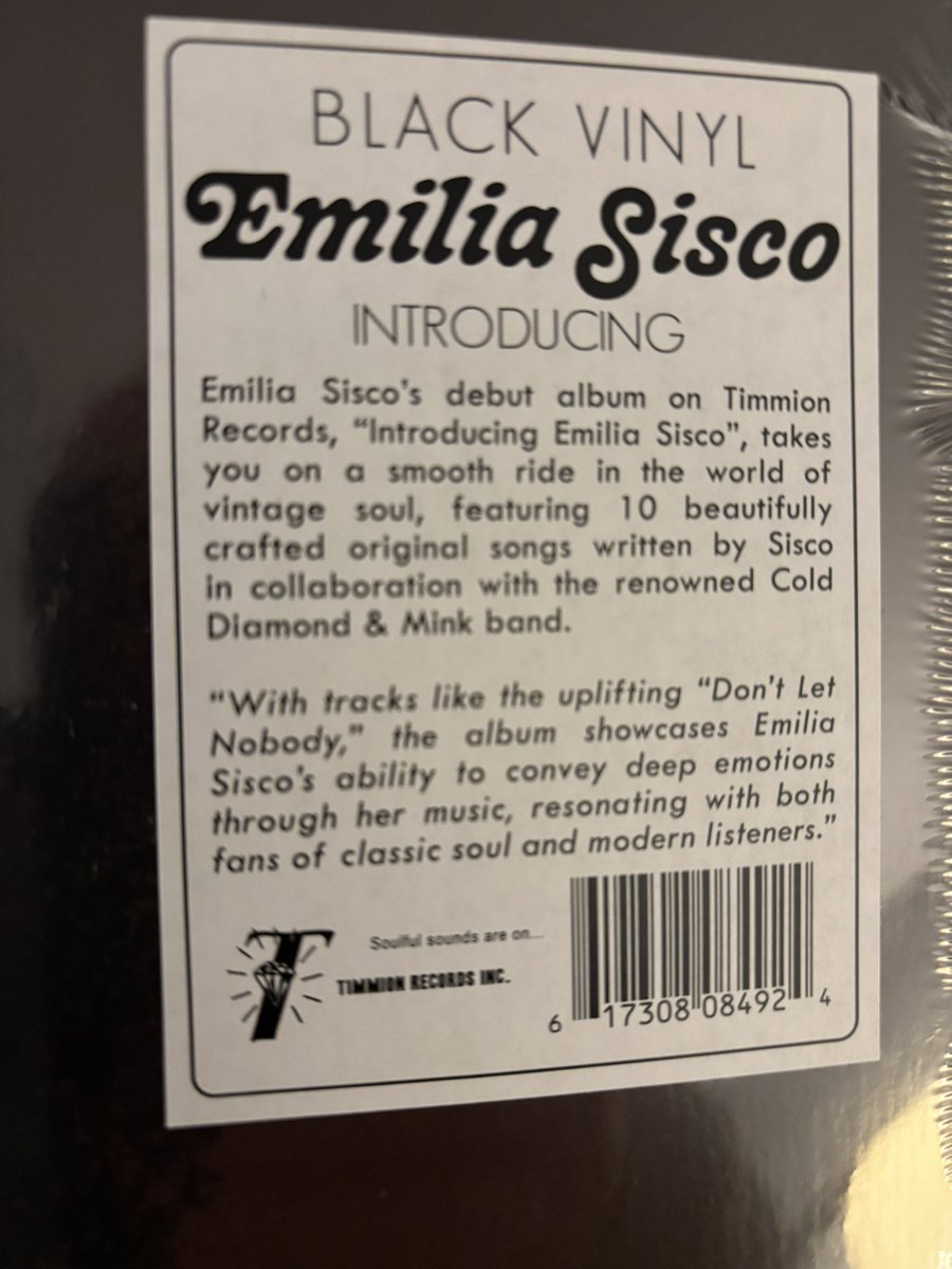 Well, this is good #emeliasisco <a href="/TimmionRecords/">Timmion Records</a>