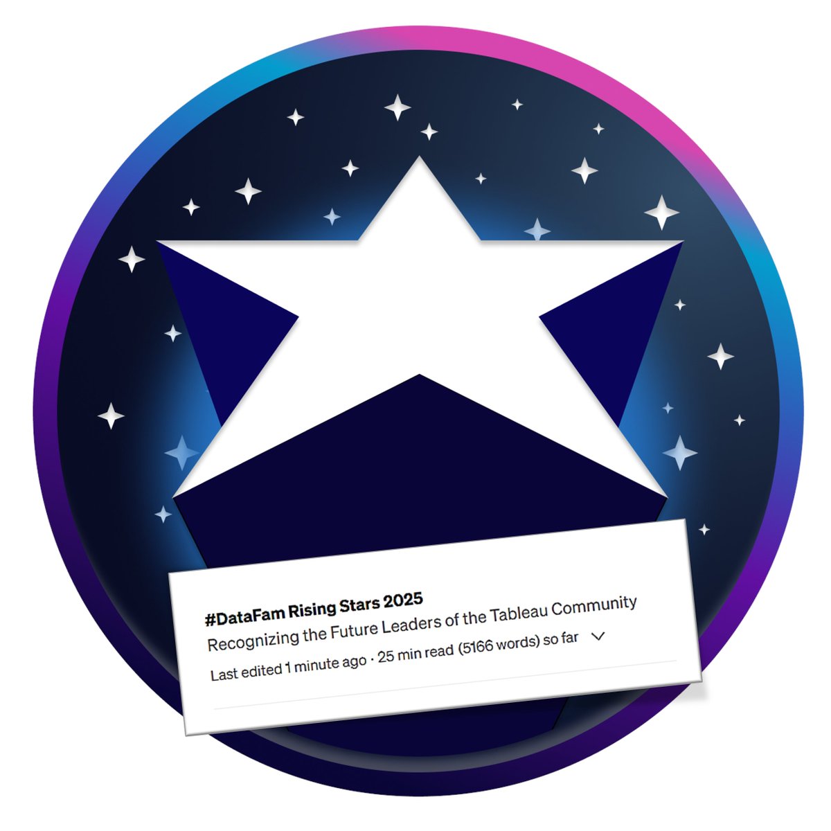 🎉 The 2025 #DataFamRisingStars drops this Sunday (Mar 23) at 8 AM EDT!

90 incredible folks
17 countries 🌍
6 continents
5,000+ words of joy
25 mins of pure inspo
It’s global, it’s heartwarming, and it’s almost here. ✨
#DataFam