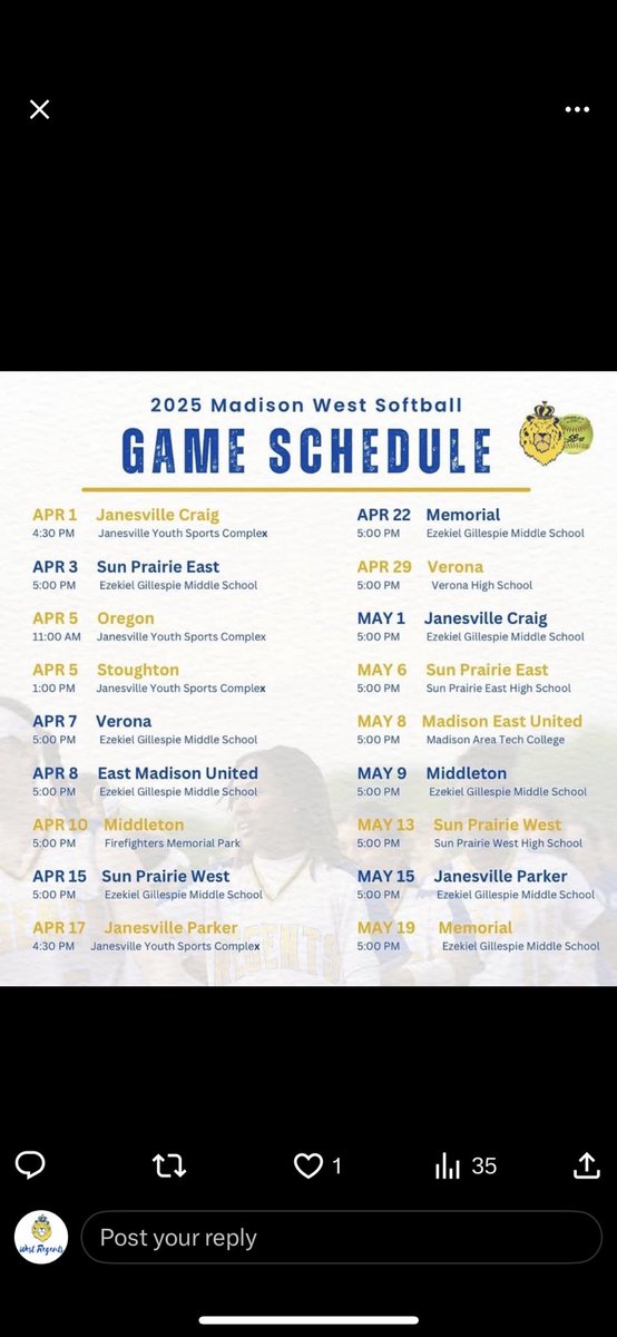 Softball:
