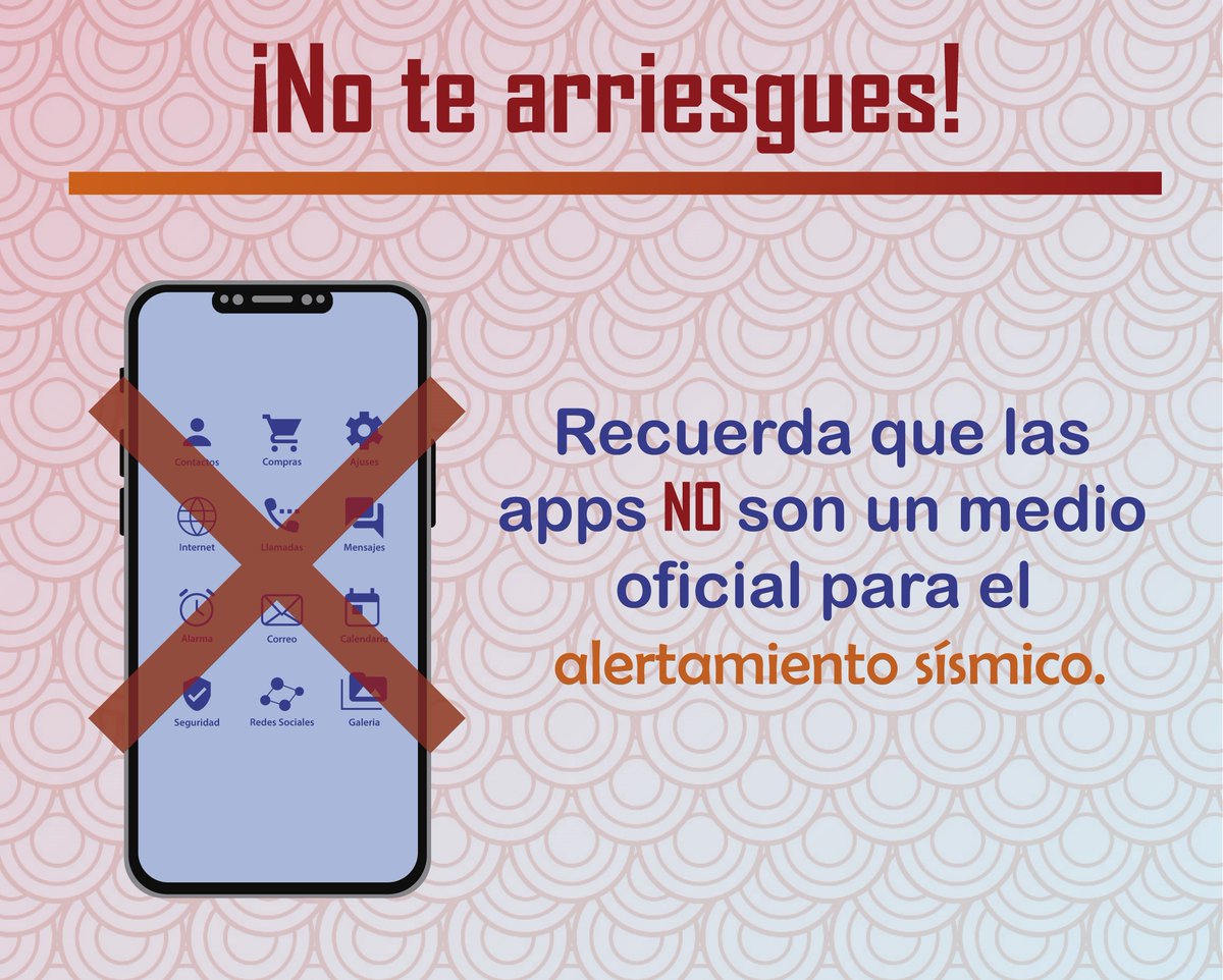 AlertaSísmica SASMEX tweet media