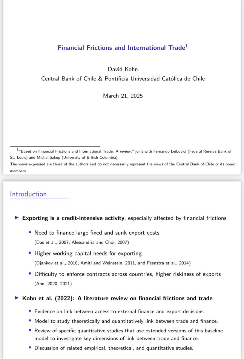 Excited to present my paper “International Trade Finance and Learning Dynamics” at the Rochester Conference in International Trade. Also to talk to Rochester students about Financial Frictions and International Trade, and discuss their research projects.