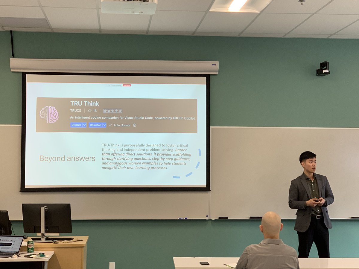 An amazing day of conversations about artificial intelligence at the <a href="/thompsonriversu/">Thompson Rivers University</a> AI Showcase! Thank you to our keynote Lucas Wright of <a href="/UBC_CTLT/">UBC CTLT</a> , all our presenters, and the 100+ attendees. Inspirational and informative as we explore the future of PSE.