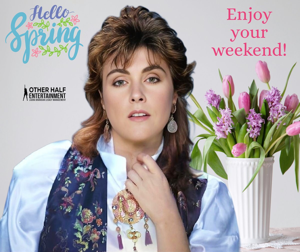 laurabranigan's tweet image. #LauraBranigan #Spring #HelloSpring #Weekend #WeekendVibes #LauraBraniganFans #Recharge #Refresh #Relax #HaveFun #OtherHalfEntertainment #LegacyManagement