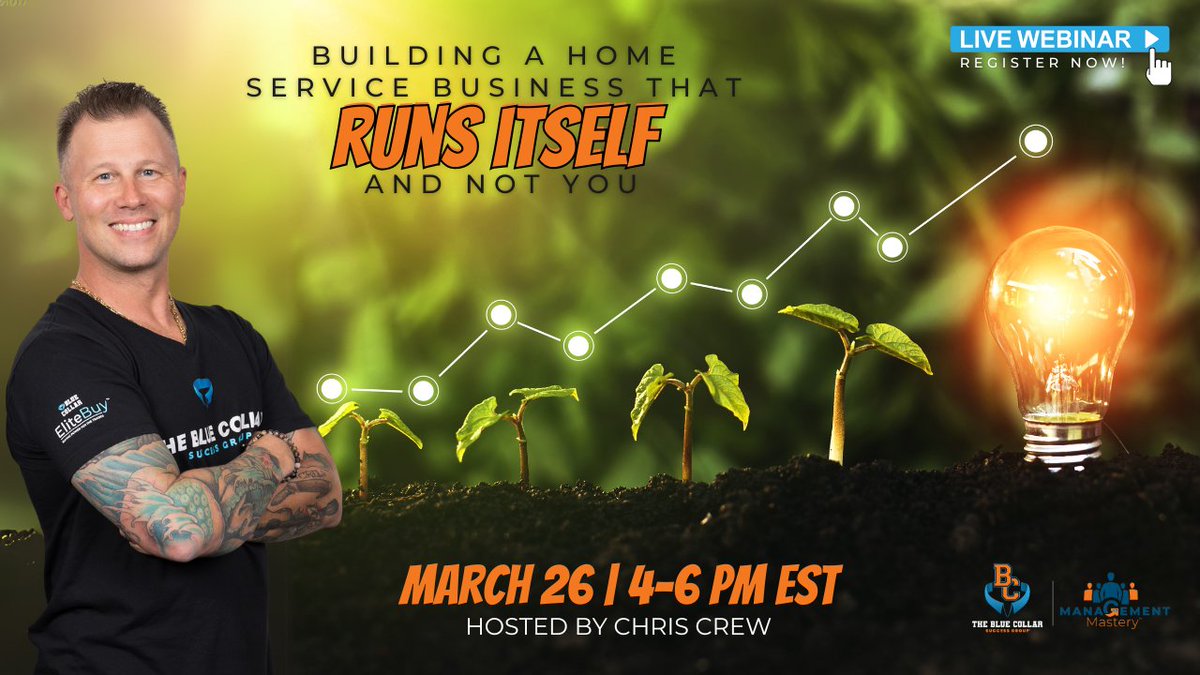 BlueCollarSG's tweet image. 🔥 Be honest—if you stepped away, would your business thrive or fall apart? Too many owners are stuck in the grind. Ready to scale without being the bottleneck?

#BusinessFreedom #HomeServiceSuccess #BlueCollarLeadership