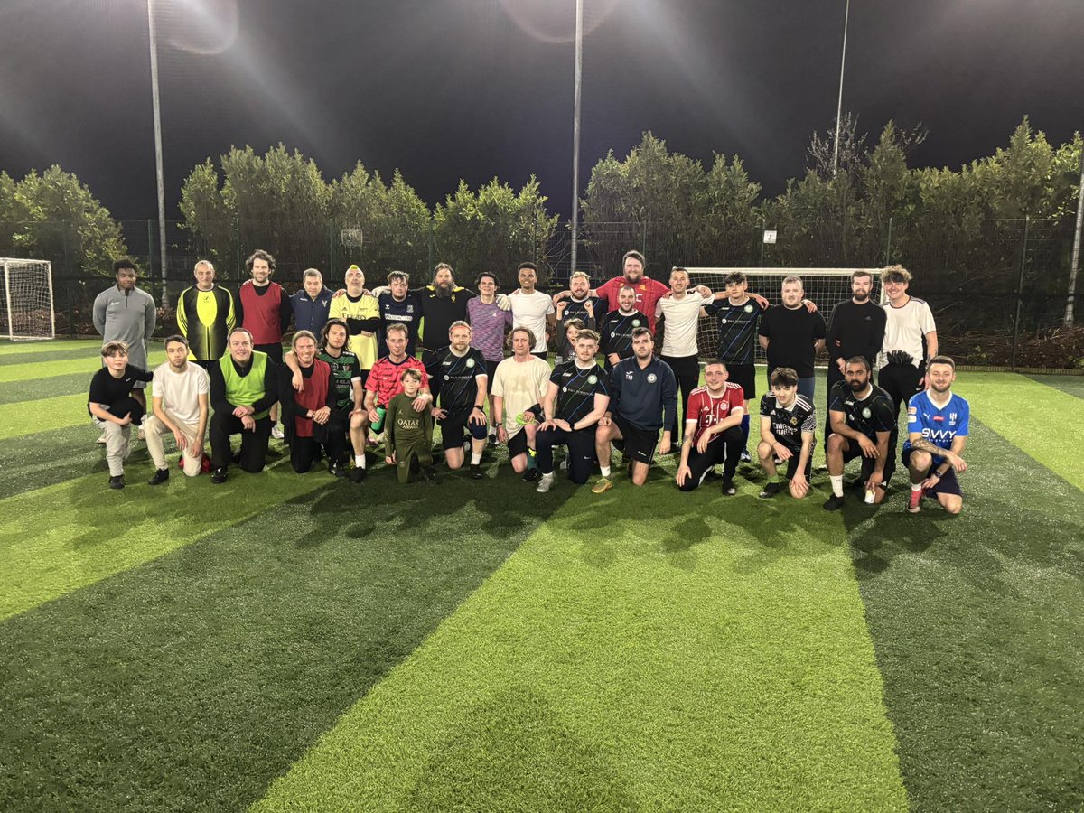 A fun night of football with Garons FC, raising funds and awareness for mental health