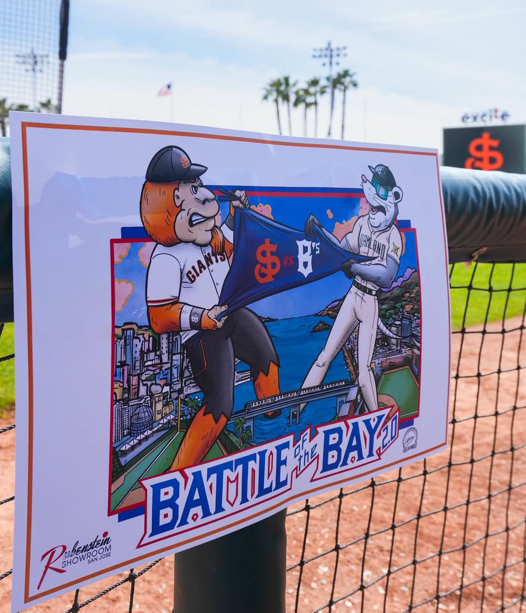 Oakland Ballers (@oaklandballers) on Twitter photo Itās official. When we take on the <a href="/SJGiants/">San Jose Giants</a> EVERY fan in attendance will get to take home one of these posters. šļø: mlb.tickets.com/?agency=MILB_M⦠Itās official. When we take on the <a href="/SJGiants/">San Jose Giants</a> EVERY fan in attendance will get to take home one of these posters. šļø: mlb.tickets.com/?agency=MILB_Mā¦