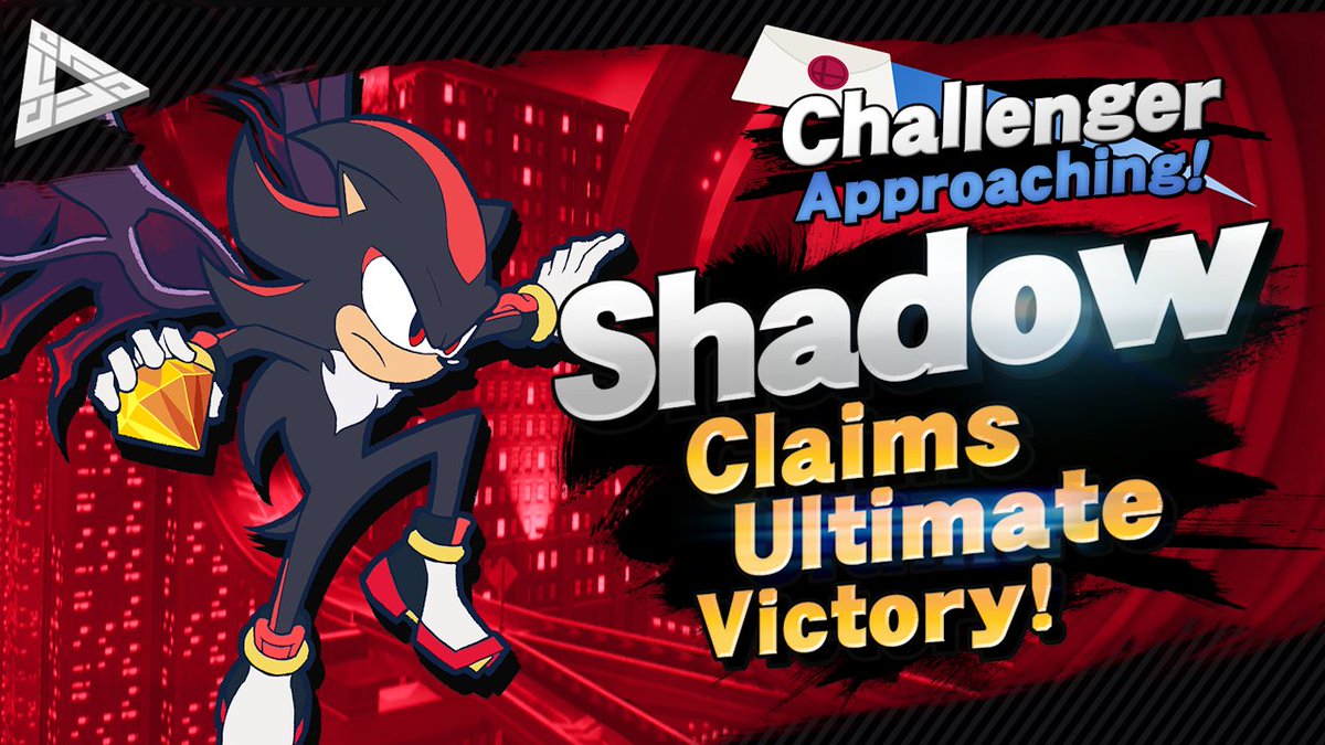 WARNING - CHALLENGER APPROACHING

The ultimate life form didn't join the roster of the ultimate Smash Bros., despite fan outcry.  Could Smash 6 change that, especially with the new powers he recently gained?

Check out a full newcomer concept for Shadow, live on Youtube now!