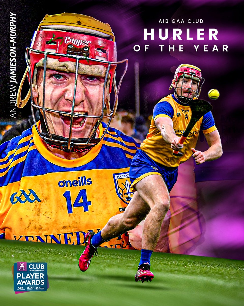 The throne awaits and he’s earned it! 👑

Meet your AIB GAA Club Hurler of the Year AJ Murphy 👏