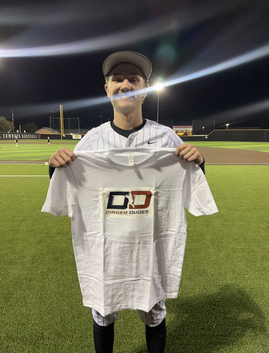 Dinger Dudes (@dinger_dudes) on Twitter photo 🚨 DINGER DUDE OF THE GAME 🚨
RILEY BISHOP
<a href="/_Riley_11_/">Riley Bishop</a>
<a href="/CHS_CowboysBB/">Coppell Cowboys Baseball</a>
3-3
R
3 SINGLES & SCORED THE ONLY RUN OF THE GAME 🚨 DINGER DUDE OF THE GAME 🚨
RILEY BISHOP
<a href="/_Riley_11_/">Riley Bishop</a>
<a href="/CHS_CowboysBB/">Coppell Cowboys Baseball</a>
3-3
R
3 SINGLES & SCORED THE ONLY RUN OF THE GAME