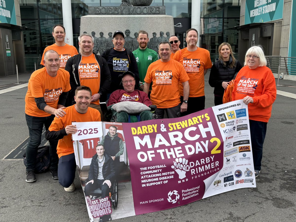 Mike Wilson* (@redsmail) on Twitter photo <a href="/DarbyRimmerMND/">Darby Rimmer MND Foundation</a> March of the Day II <a href="/wembleystadium/">Wembley Stadium</a> <a href="/DarbyRimmerMND/">Darby Rimmer MND Foundation</a> March of the Day II <a href="/wembleystadium/">Wembley Stadium</a>