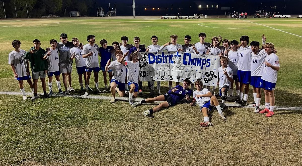 La Vernia Boys Soccer (@laverniasoccer) on Twitter photo Bears are headed to Round 2 with a 5-2 win over Uvalde!
<a href="/6a_28/">SA High School & Club Soccer</a> <a href="/Soy_SAF/">SOY SAN ANTONIO FÚTB⚽️L</a> <a href="/SATXSoccer/">S.A. Soccer ⚽🎥🎙️</a> <a href="/LaVerniafut/">La Vernia Soccer</a> @wcnlnline l Bears are headed to Round 2 with a 5-2 win over Uvalde!
<a href="/6a_28/">SA High School & Club Soccer</a> <a href="/Soy_SAF/">SOY SAN ANTONIO FÚTB⚽️L</a> <a href="/SATXSoccer/">S.A. Soccer ⚽🎥🎙️</a> <a href="/LaVerniafut/">La Vernia Soccer</a> @wcnlnline l