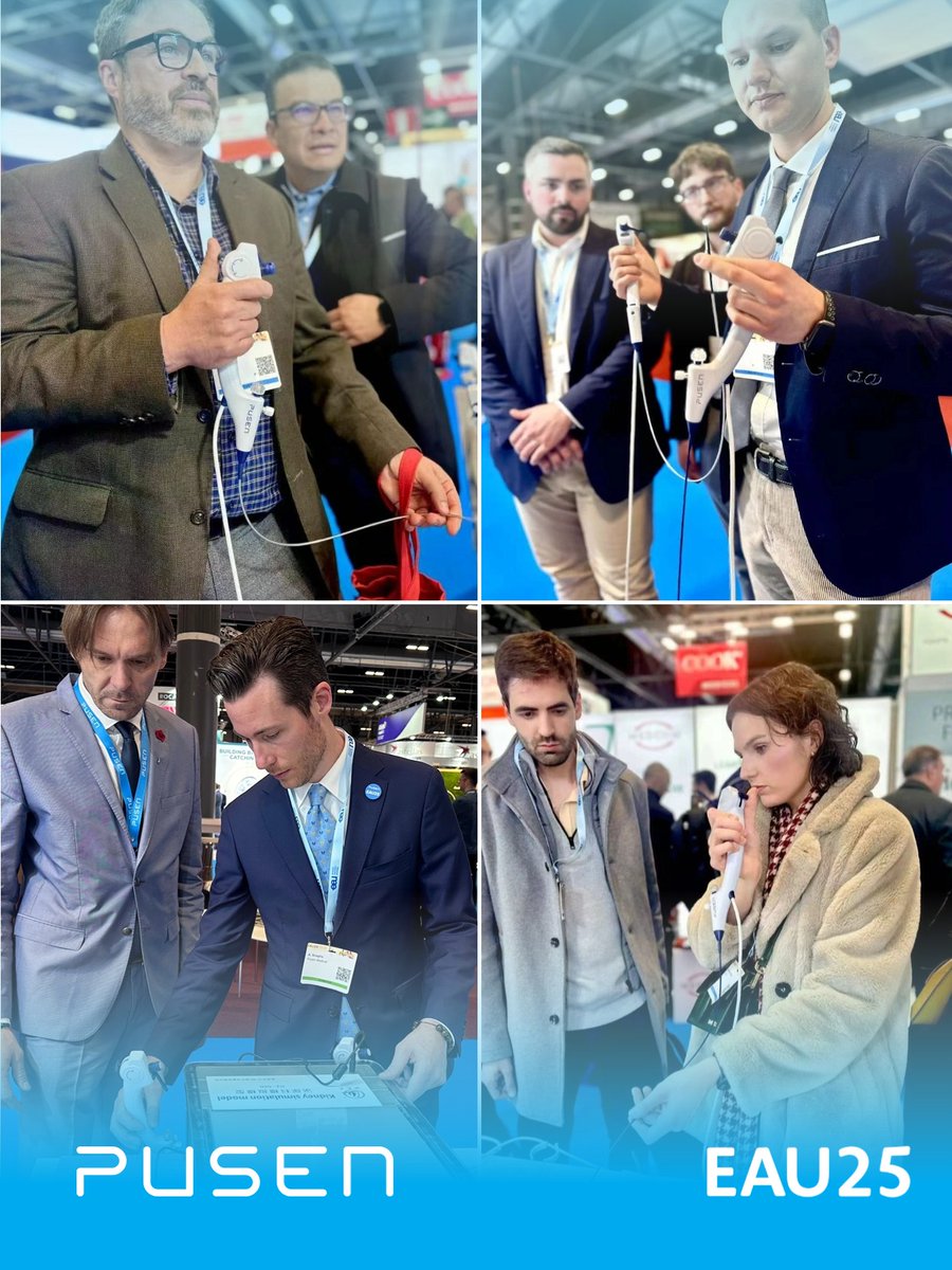 🚀 #EAU25 is in full swing! Day 1 is buzzing with energy, innovation, and insightful discussions!

📍 Booth A60 is the place to be—explore #Pusen Direct In-Scope Suction lineup and engage with the latest advancements in urology.

We're here through March 24—stop by and experience