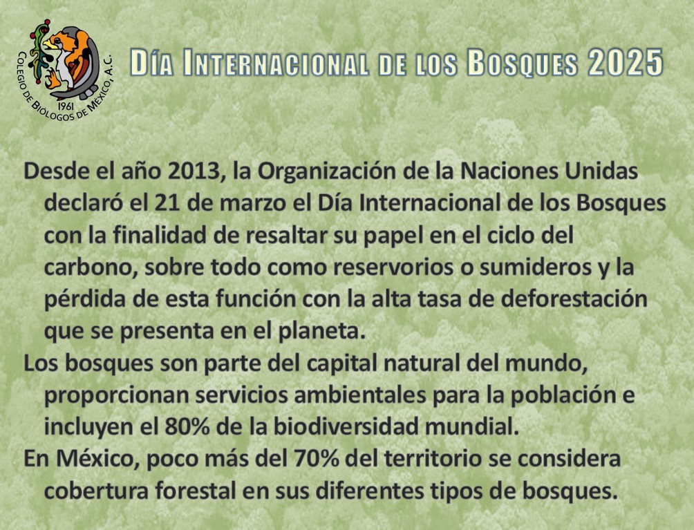 Colegio de Biólogos de México (@cbm_de_mex) on Twitter photo 