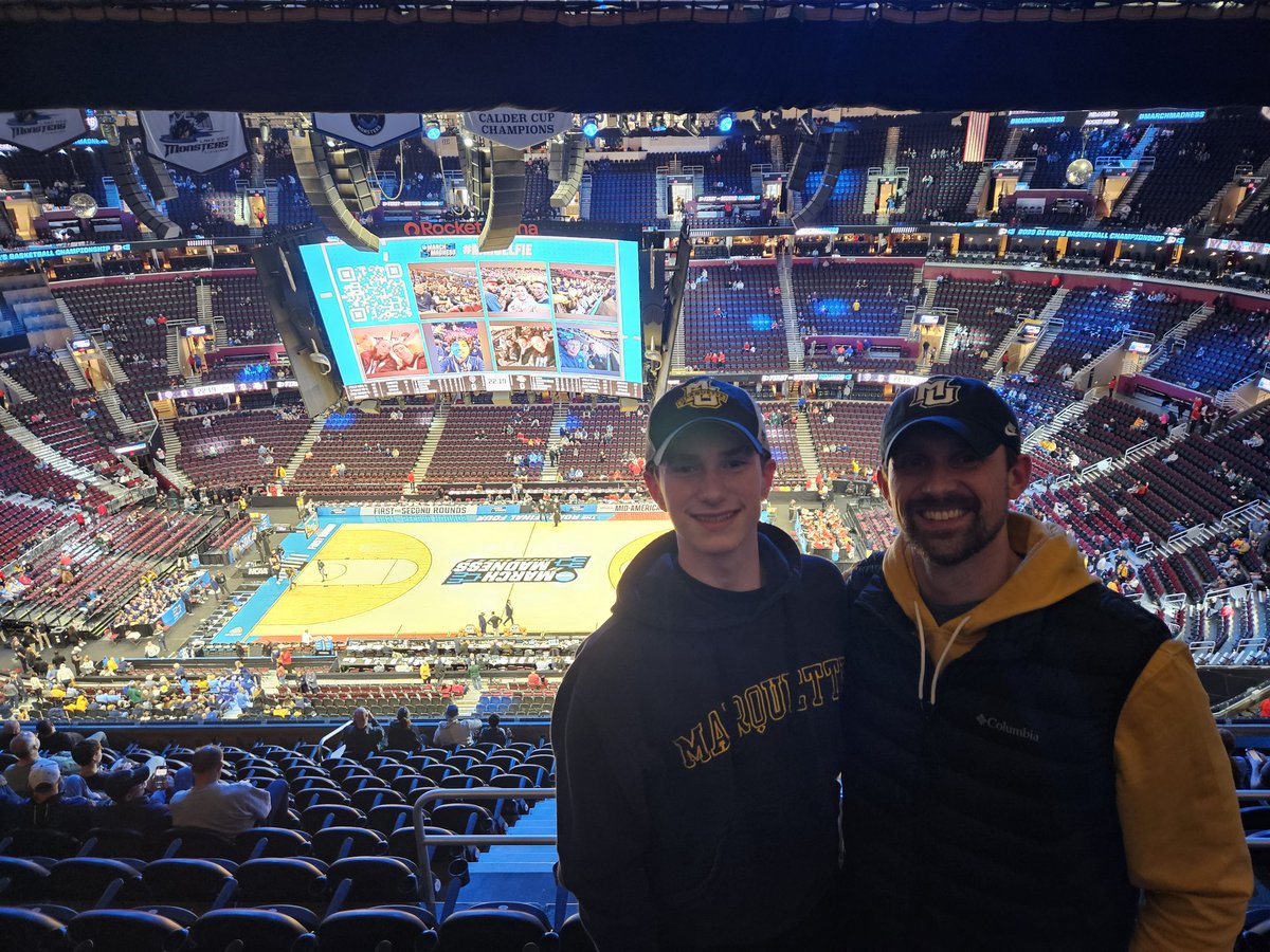 Let's go #Marquette! #mmselfie #mubb