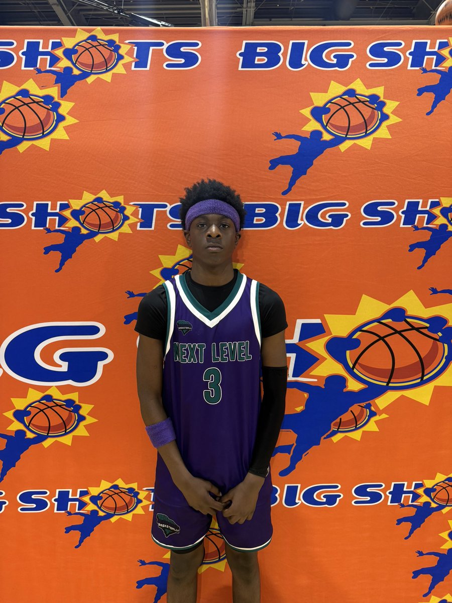 #BIGSHOTS #SouthEastTipOff

14U SLAM

Next Level SC 63
5 Jacoby Bryson 10
3 Gee’Onte McCain 12

CSYB 24