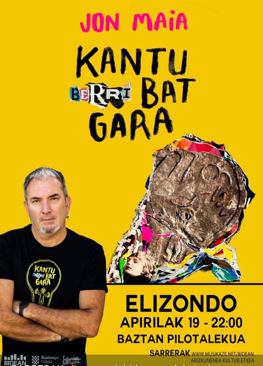 Azkenean! Gozatuko dugu ba <a href="/maia_jon/">Jon Maia Soria</a> @kantubat