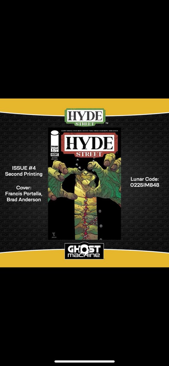 Ghostmachinefans (@ghostmachinefan) on Twitter photo Hyde Street #3 & #4 are going back to the printers for second printings! Pre order your copies with new covers by <a href="/MSantucciArt/">Marco Santucci</a>, <a href="/portela_francis/">Francis Portela</a> and <a href="/bdanderson13/">Brad Anderson</a> now! Hyde Street #3 & #4 are going back to the printers for second printings! Pre order your copies with new covers by <a href="/MSantucciArt/">Marco Santucci</a>, <a href="/portela_francis/">Francis Portela</a> and <a href="/bdanderson13/">Brad Anderson</a> now!