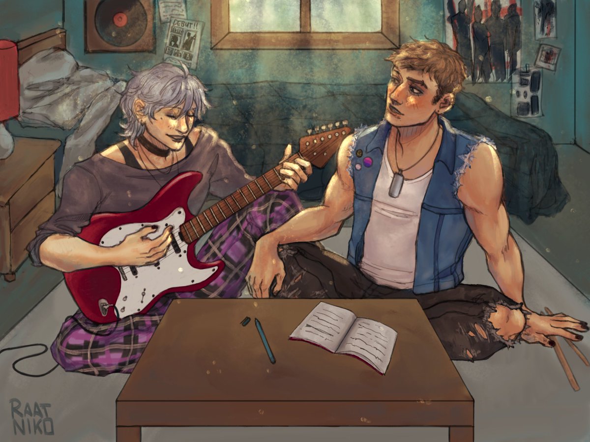 Here's my piece for <a href="/PlasticLemonade/">the tired writer🍉</a> 's fic as part of the <a href="/DaiSugaBigBang/">🐻🐰DaiSuga Big Bang 2026 | Sign Ups Start 15 Apr</a>!  Go check out the fic as well as the other art piece by <a href="/Cr0wning/">crown</a> !! Special thanks to our beta reader @/Cecebeanie (on Tumblr)
archiveofourown.org/works/64042909