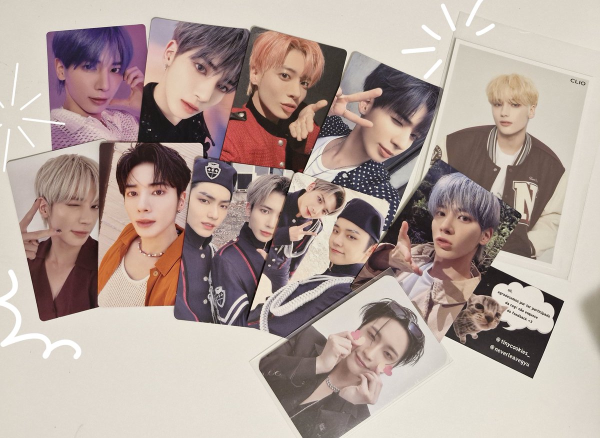 collectnyangz's tweet image. 💌 feedback positivo para @tinycookies_ 🩷

algumas das minhas maiores prios estão nesse mail + o card da minha amiga, então muito obrigada tiny por fazer duas pessoas muito felizes!!
eu amei demais o brindezinho do Kai também, fiquei encantada 🥺