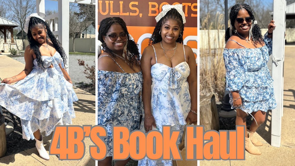 We did not come to play at Bulls, Boots, Books &amp; Bling—we came to BUY! 30+ books by Black authors later… our shelves are blessed and our wallets are stressed.

Watch the full haul now and come celebrate Black literature with us!!!

linktw.in/kTjBAl