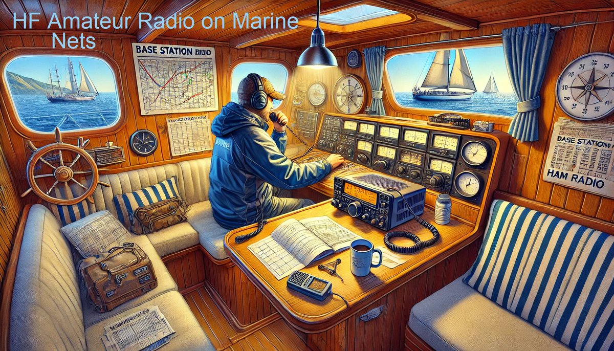 HF Amateur Radio on Marine Nets