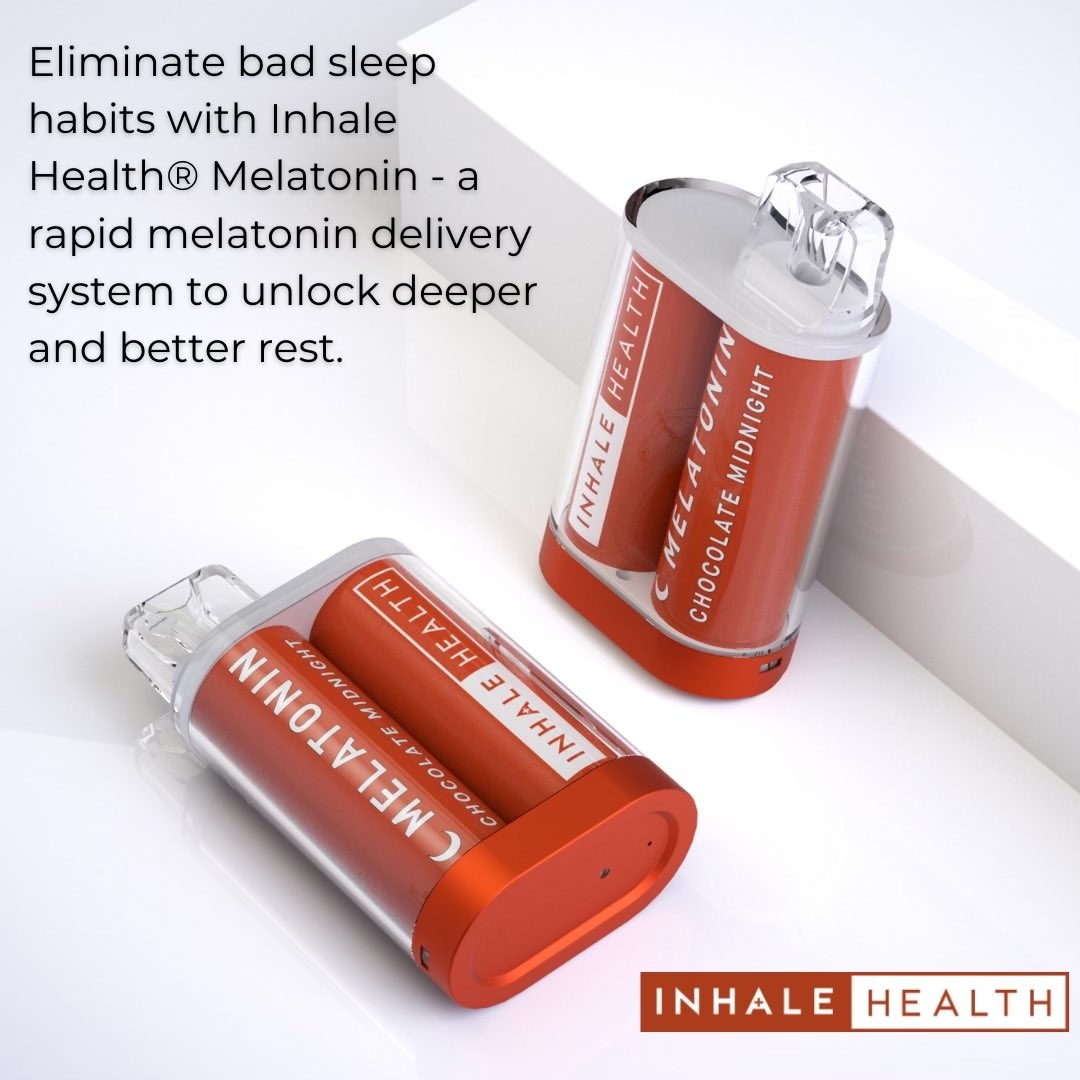 Inhale_Health's tweet photo. Unlock the best sleep of your life 🍫✨ 

Get rid of anxiety and overthinking while trying to fall asleep with our Melatonin - Chocolate Midnight™️ 🤎 

#inhalehealth #foryou #follow #sleep #explore #chocolate #dubaichocolate #anxiety #aesthetic #sunset https://t.co/b65BBeHgRB
