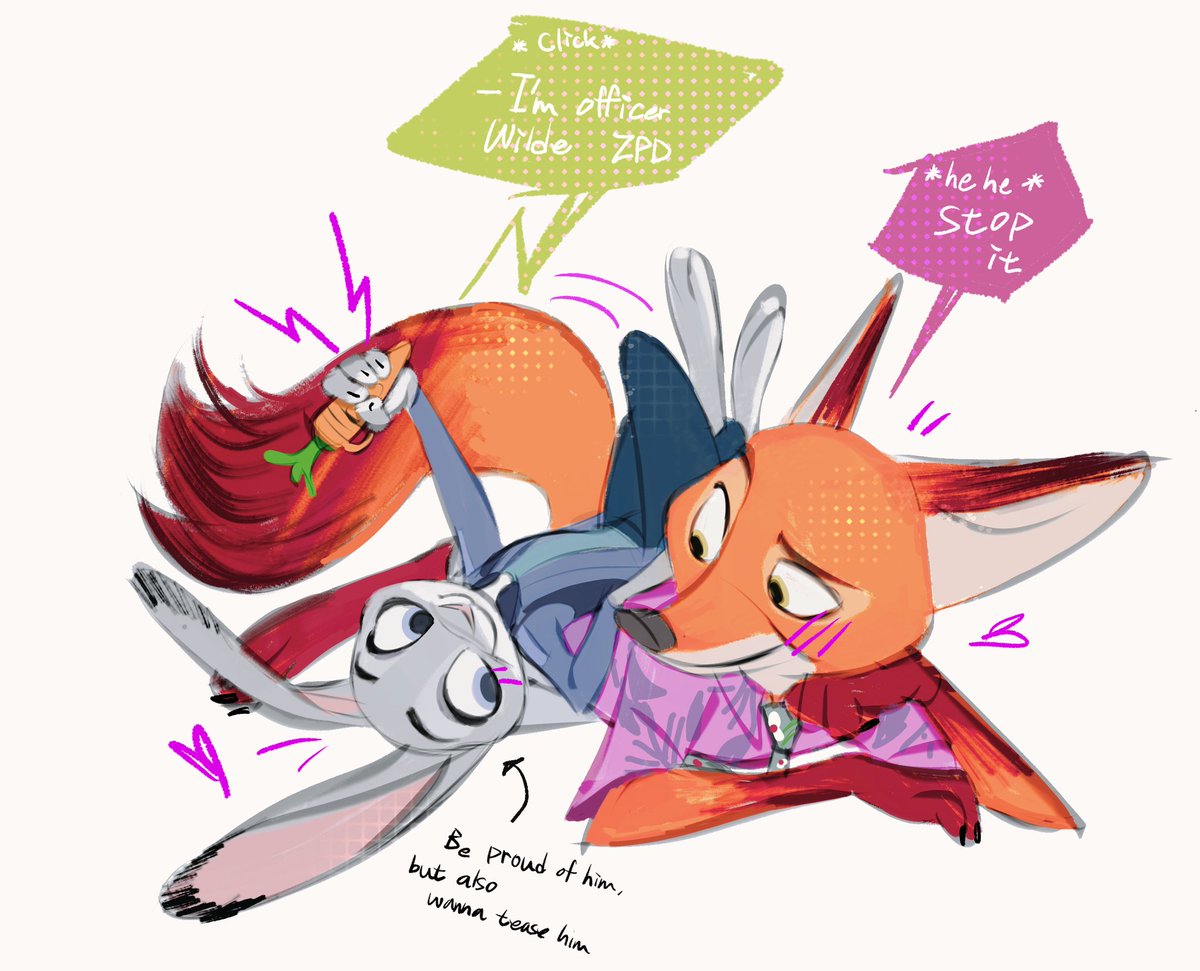 #wildehopps 
#zootopia2 

관등성명 녹음해서 괜히 장난쳤을 것 같음