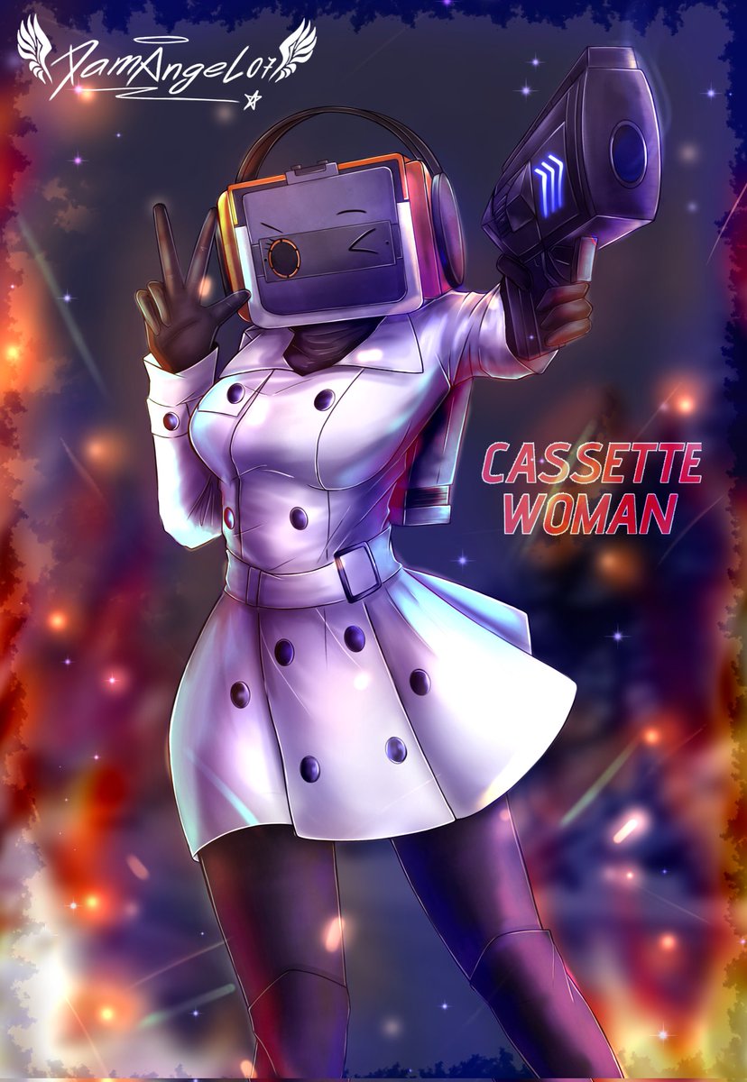 Damangel_07's tweet image. Cassette Woman de skibidi saga (dibujo terminado) 👀👌#skibiditoiletfanart #SKIBIDITOILET #skibidisaga #Maxedy #damangel07  #skibidi_toilet