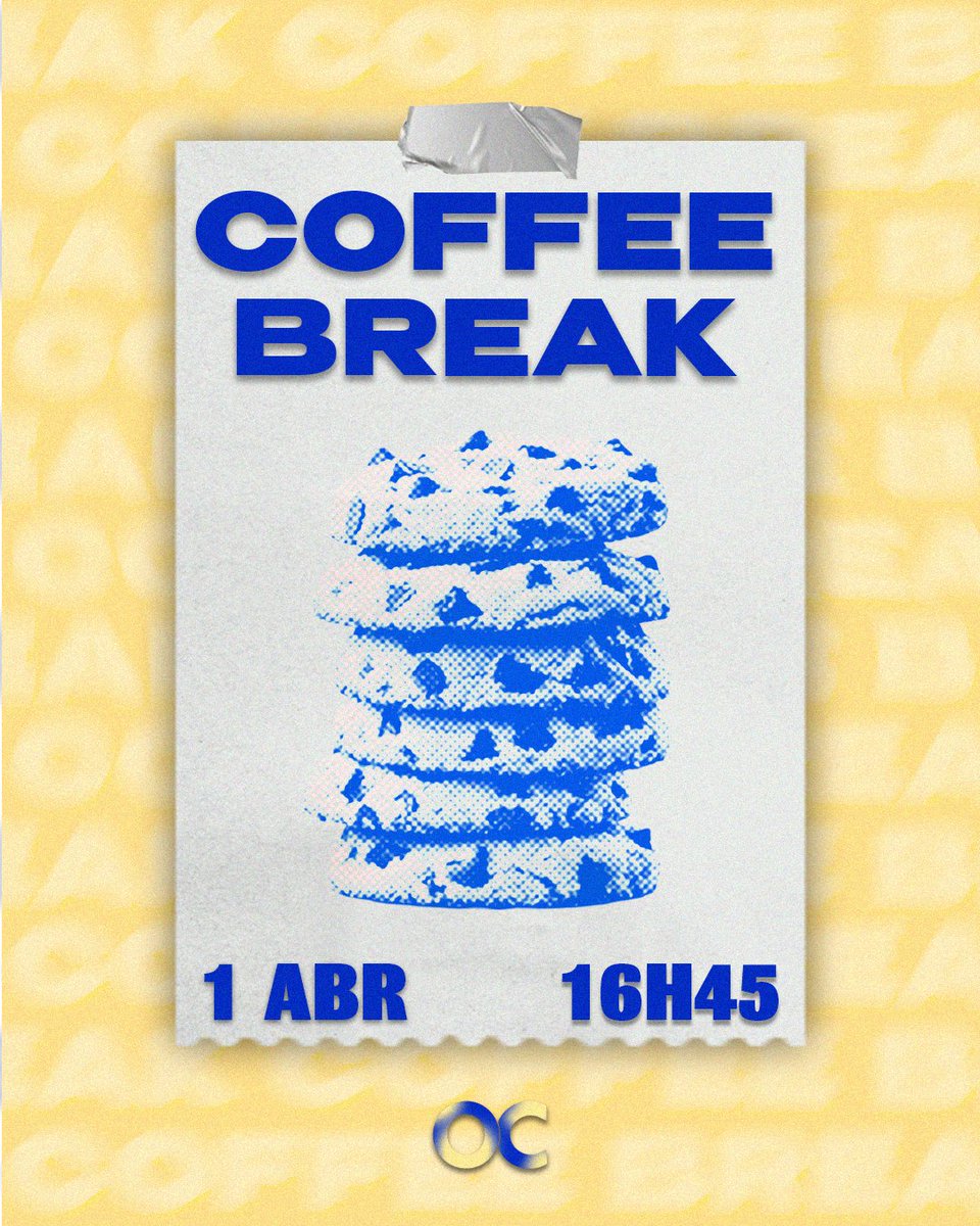 E como um não chega trouxemos-te dois Coffe Breaks para teres uma semana em grande! 💪🏻☕️

No dia 1 de abril junta-te a nós para mais um momento de convívio, comida e diversão! 

#OdisseiaDaComunicação #OC25 
#CoffeBream #ISCAP