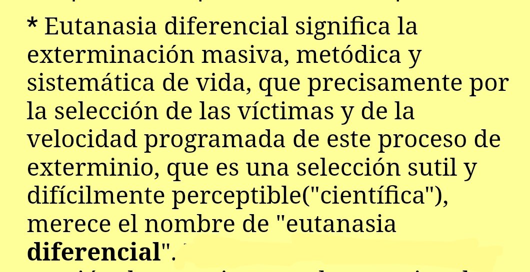 <a href="/JLuisNavarro/">Jorge Navarro</a> <a href="/AurelioSuarez/">Aurelio Suárez | Cuenta oficial*</a> <a href="/petrogustavo/">Gustavo Petro</a> <a href="/BluRadioCo/">BluRadio Colombia</a> El SPK lo denomina eutanasia diferencial.